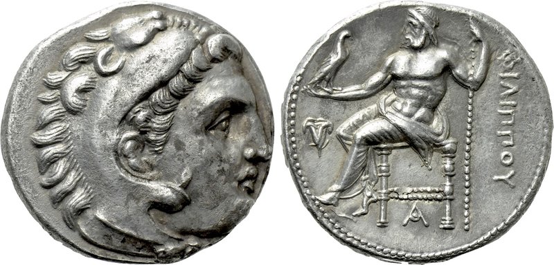 KINGS OF MACEDON. Philip III Arrhidaios (323-317 BC). Tetradrachm. Sardeis. 

...