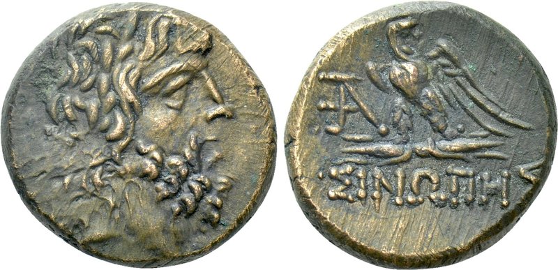 PAPHLAGONIA. Sinope. Ae (Circa 95-90 or 80-70 BC). Struck under Mithradates VI E...