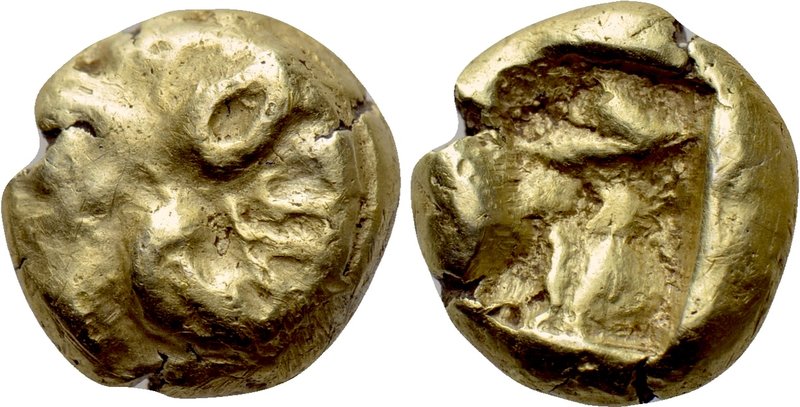 TROAS. Kebren. EL Hekte (Late 6th-early 5th centuries BC). 

Obv: Head of ram ...