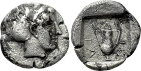 TROAS. Larisa-Ptolemais. Triobol (400-300 BC).