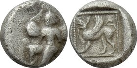 CARIA. Kaunos. 1/16 Stater (Circa 490-470 BC).