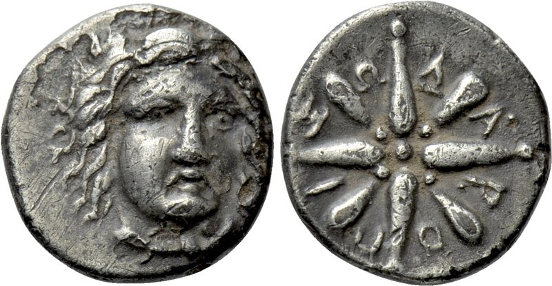 SATRAPS OF CARIA. Pixodaros (Circa 341/0-336/5 BC). Trihemiobol. Halikarnassos. ...