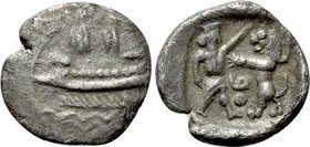 PHOENICIA. Sidon. Straton I (Circa 365-352 BC). 1/16 Shekel.