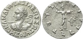 BAKTRIA. Indo-Greek Kingdom. Menander I Soter (Circa 155-130 BC). Drachm.