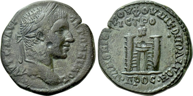MOESIA INFERIOR. Nicopolis ad Istrum. Elagabal (218-222). Ae. Novius Rufus, magi...