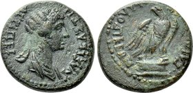 PHRYGIA. Laodicea ad Lycum. Agrippina II (Augusta, 50-59). Ae. Gaios Postomos, magistrate.