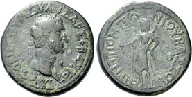 GALATIA. Ancyra. Nerva (96-98). Ae. T. Pomponius Bassus, Presbytes.