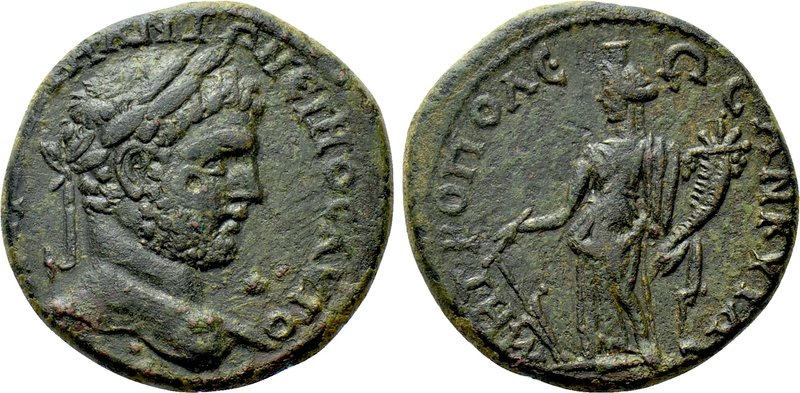 GALATIA. Ancyra. Caracalla (198-217). Ae. 

Obv: AVT K M AVΡH ANTΩNEINOC AVΓO....