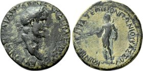 GALATIA. Koinon of Galatia. Trajan (98-117). Ae. Titus Pomponius Bassus, Presbeutes.