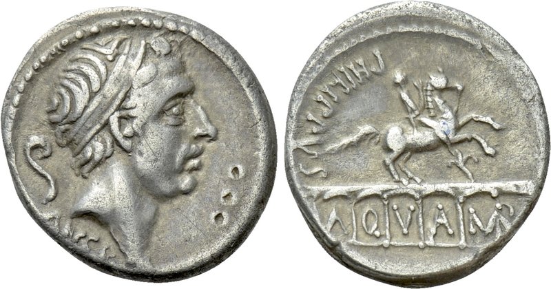 L. MARCIUS PHILIPPUS. Denarius (57 BC). Rome. 

Obv: ANCVS. 
Diademed head of...