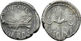 MARK ANTONY (86/2-30 BC). Legionary Denarius (31/32 BC). Mint traveling with Marc Antony (Patrae?).