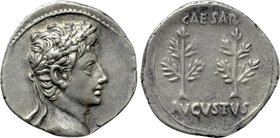 AUGUSTUS (27 BC-14 AD). Denarius. Uncertain mint (Spain?).
