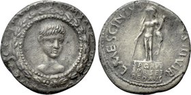 AUGUSTUS (27 BC-14 AD). Denarius. Rome; L. Mescinius Rufus, moneyer.