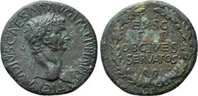 CLAUDIUS (41-54). Sesterius. Rome.