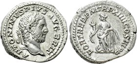 CARACALLA (197-217). Denarius. Rome.