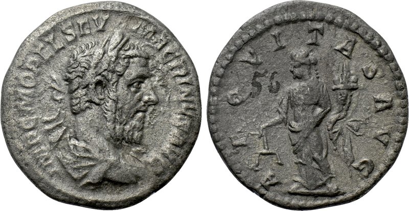 MACRINUS (217-218). Denarius. Rome. 

Obv: IMP C M OPEL SEV MACRINVS AVG. 
La...