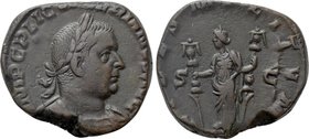 VALERIAN I (253-260). Sestertius. Rome.