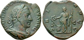 VALERIAN I (253-260). Sestertius. Rome.