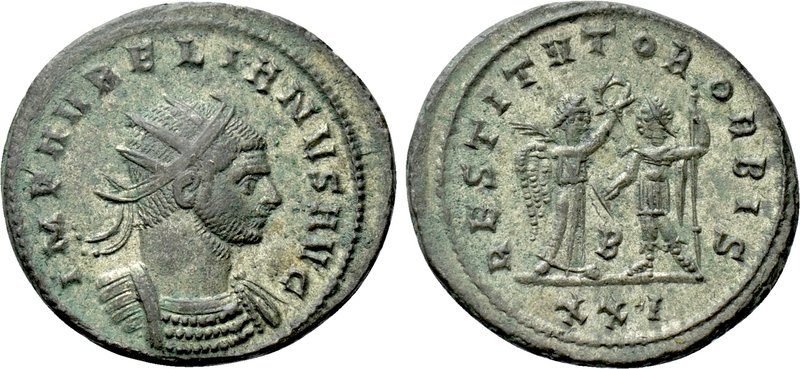 AURELIAN (270-275). Antoninianus. Cyzicus. 

Obv: IMP AVRELIANVS AVG. 
Radiat...