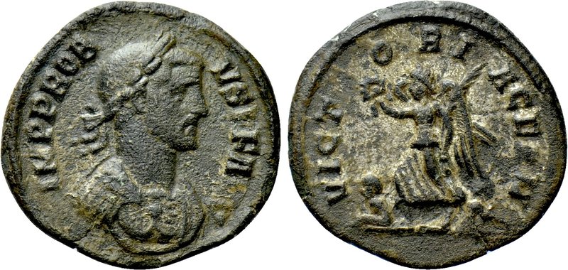 PROBUS (276-282). Denarius. Rome. 

Obv: IMP PROBVS P F AVG. 
Laureate, drape...