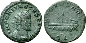 ALLECTUS. (293-296). Quinarius. Lugdunum.