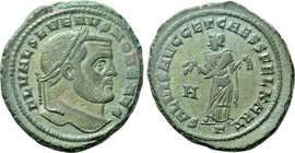 SEVERUS II (Caesar, 305-306). Follis. Carthage.