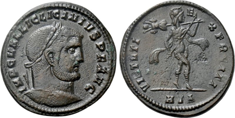 LICINIUS I (308-324). Follis. Heraclea. 

Obv: IMP C VAL LIC LICINIVS PF AVG. ...