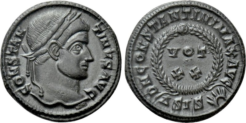 CONSTANTINE I THE GREAT (306-337). Follis. Siscia. 

Obv: CONSTANTINVS AVG. 
...