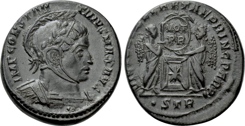 CONSTANTINE I THE GREAT (307/10-337). Follis. Treveri. 

Obv: IMP CONSTANTINVS...