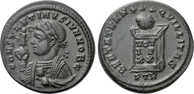 CONSTANTINE II (Caesar, 316-337). Follis. Treveri. 

Obv: CONSTANTINVS IVN NOB...