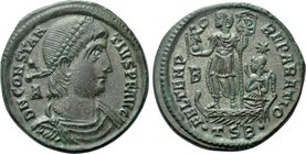 CONSTANTIUS II (337-361). Maiorina. Thessalonica.