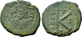 PHOCAS (602-610). Half Follis. Thessalonica.