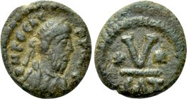 PHOCAS (602-610). Pentanummium. Catania.