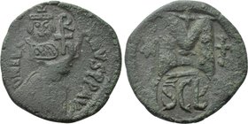 HERACLIUS (610-641). Follis. Uncertain mint in Sicily.