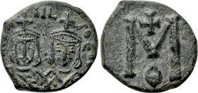 MICHAEL II AMORIANUS (820-829). Follis. Syracuse.