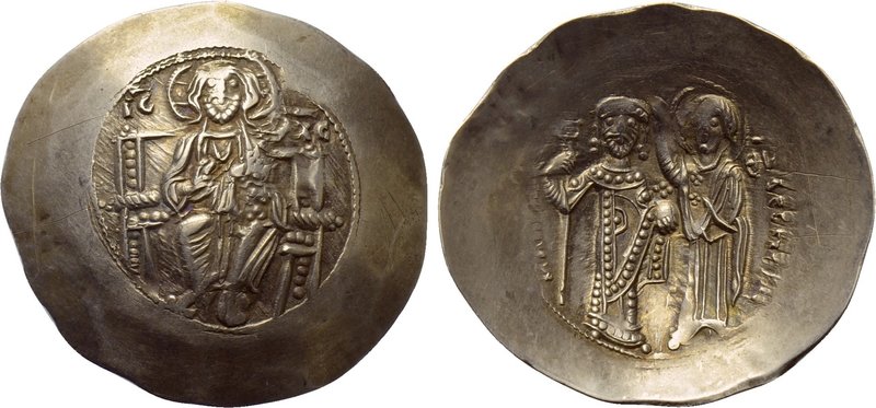 MANUEL I COMNENUS (1143-1180). GOLD Hyperpyron. Constantinople. 

Obv: IC - XC...