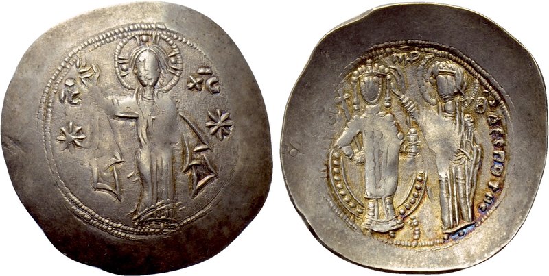ISAAC COMNENUS (Usurper in Cyprus, 1185-1191). EL Aspron Trachy. Nicosia(?).

...