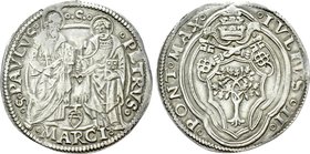 ITALY. Papal States. Julius II (1503-1513). Giulio (no date). Ancona.