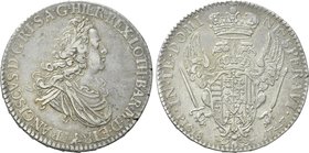 ITALY. Tuscany. Francesco Stephan (1737-1765) AR Francescone (10 Paoli). Pisa (1747).