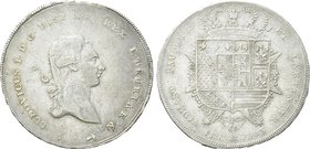 ITALY. Tuscany. Ferdinando III (1791-1801) AR Francescone (10 Paoli). Pisa (1803).