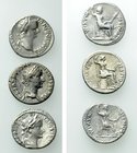 3 Denari of Tiberius; Tribute Penny Type.