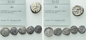 6 Greek Silver Coins.