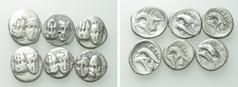 6 Drachms of Istros. 

Obv: .
Rev: .

. 

Condition: See picture.

Weig...