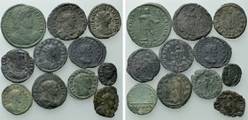 11 Coins of Scarcer Emperors; Allectus, Carausius etc.