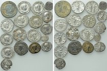 18 Roman and Ottoman Coins.