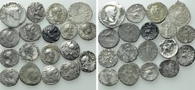 18 Silver Coins.