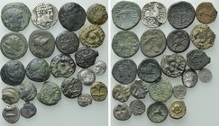 22 Celtic and Greek Coins.