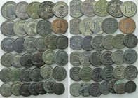 Circa 35 Late Roman Coins.