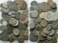 Circa 56 Mostly Islamic Coins.