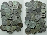 Circa 57 Roman Coins.